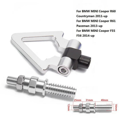 Universal Aluminum Towing Hook - JDM Trailer Towbar BMW VW Mercedes