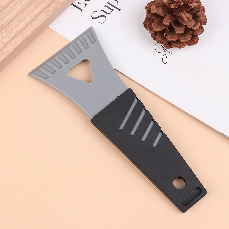 Mini Plastic Ice Scraper - Car Windshield Frost Removal Tool