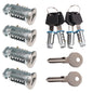 Roof Rack Locks & Keys - Lock Cylinder Kit for Car Luggage System