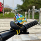 Car Duck Ornament Bicycle Horn - Squeeze Bell with Helmet Straps