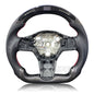 Tesla Model 3 Y LED Steering Wheel - Carbon Fiber Custom Racing Wheel