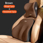 Memory Foam Car Headrest Lumbar Cushion - Universal Comfort Pillow