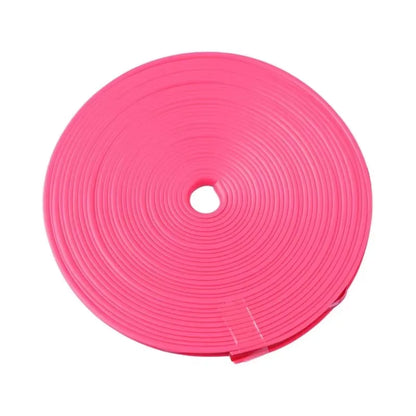 Car Wheel Rim Protector Strip 8M - Tire Guard Decorative Rubber Molding