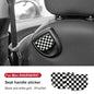Mini Cooper Leather Rear Seat Handle Cover - R56 R55 F56 F57 Decal