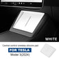 Tesla Model 3 Highland Wireless Charging Pad - Silicone Mat White