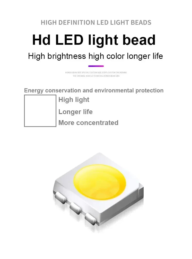 Tesla LED Door Welcome Light - Logo Projector Lamp 2pcs