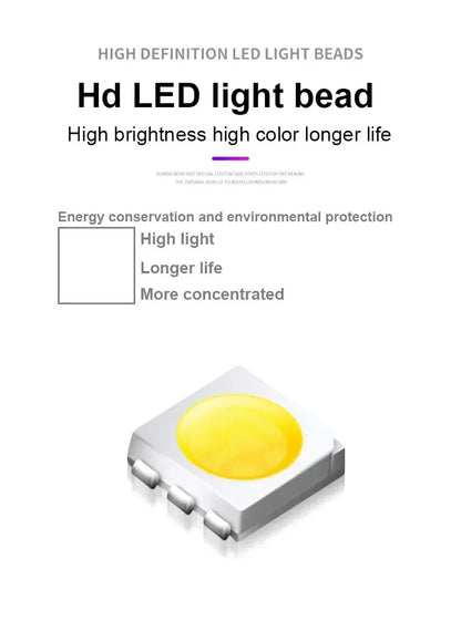 Tesla LED Door Welcome Light - Logo Projector Lamp 2pcs