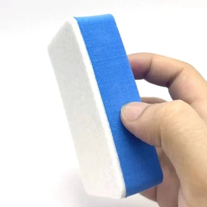 Car Glass Oil Film Cleaning Sponge - Windshield Polishing Kit
