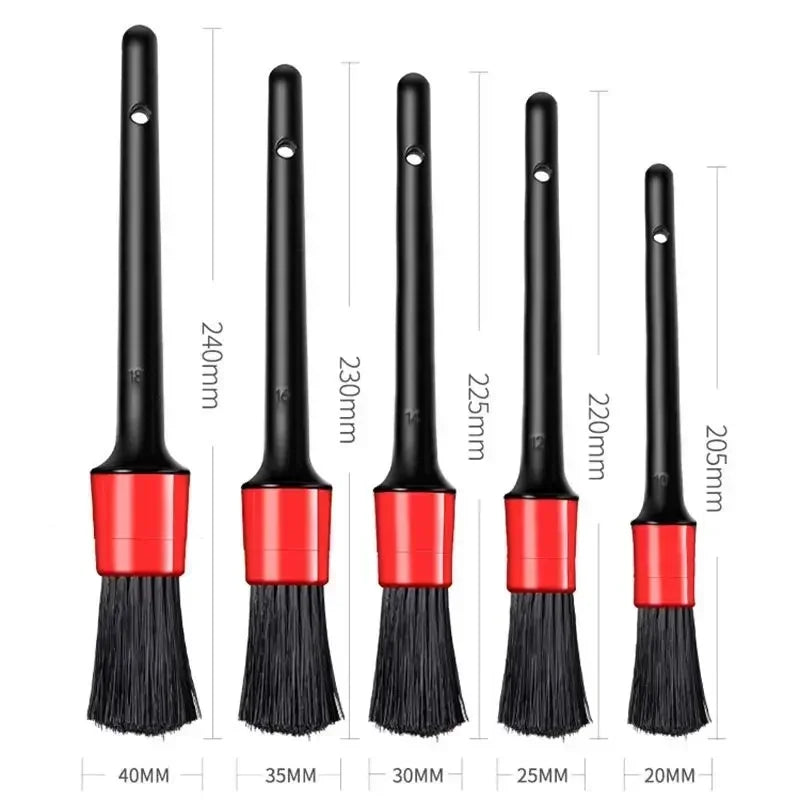 Car Detailing Brush Set - Professional Car Cleaning Brushes for Dashboard Air Outlet Wheel