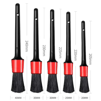 Car Detailing Brush Set - Professional Car Cleaning Brushes for Dashboard Air Outlet Wheel