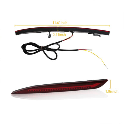 Tesla Model 3/Y Rear Bumper Reflector - Dynamic Turn Signal 2017-22