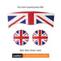 Union Jack Car Cup Holder Coaster - Mini Cooper F55 F56 F60