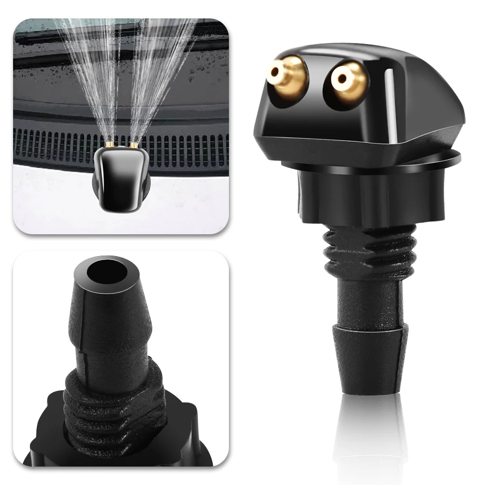 BMW Windshield Washer Nozzles - Front Windscreen Water Jets (2 Pack)