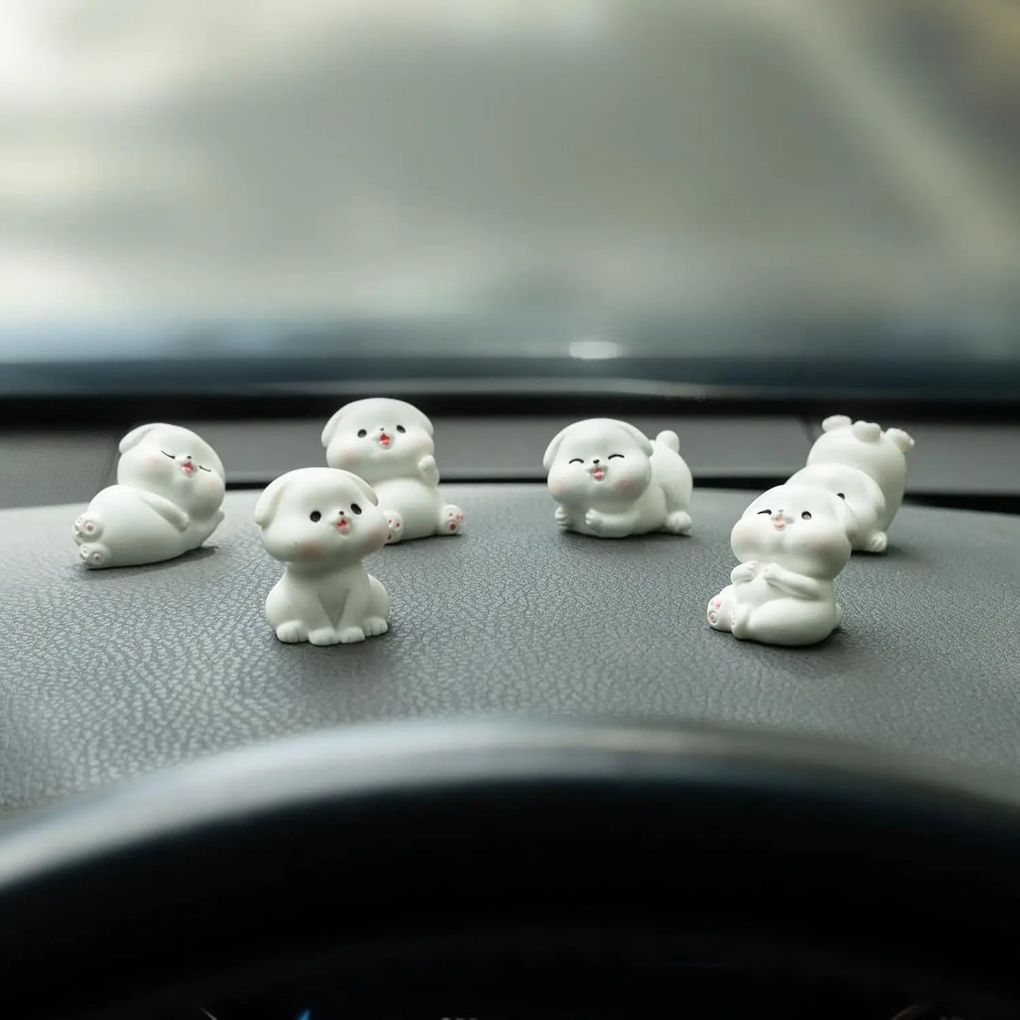 Cute Mini Animal Car Dashboard Accessories - Rearview Mirror Decor