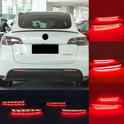 Tesla Model 3/Y LED Rear Fog Light - Dynamic Turn Signal 2016-23