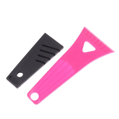 Mini Plastic Ice Scraper - Car Windshield Frost Removal Tool