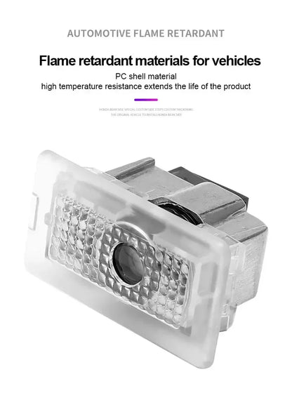 Tesla LED Door Welcome Light - Logo Projector Lamp 2pcs