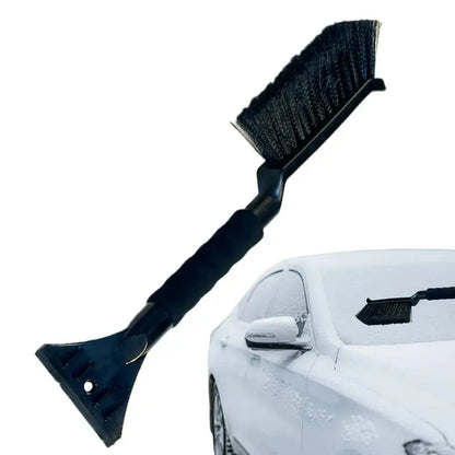 Car Snow Brush Ice Scraper - 2-in-1 Ergonomic Winter Tool