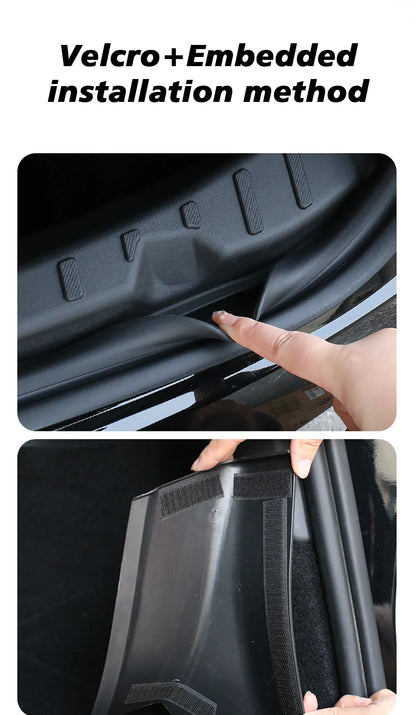 Tesla Model Y Juniper 2025+ Trunk Threshold Strip - TPE Anti-Scratch Protection Lid Cover