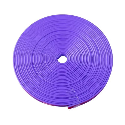 Car Wheel Rim Protector Strip 8M - Tire Guard Decorative Rubber Molding
