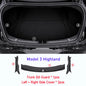 Tesla Model Y 3 Trunk Sill Guard - Juniper Cargo Mat Bumper Protector
