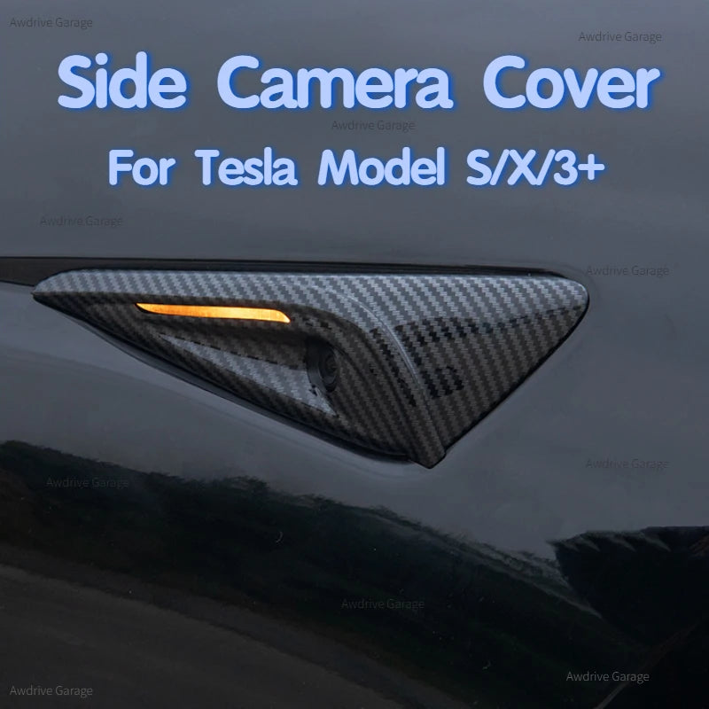 Tesla Model 3 Highland 2024 Yan Kamera Koruyucu Kapak - ABS Lens Koruma