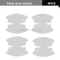 Car Door Handle Protection Stickers - 8PCS Transparent Anti-Scratch Guards