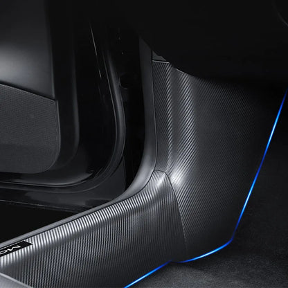 Tesla Model 3/Y Door Sill Protector - Anti-Kick Threshold Strip Guard