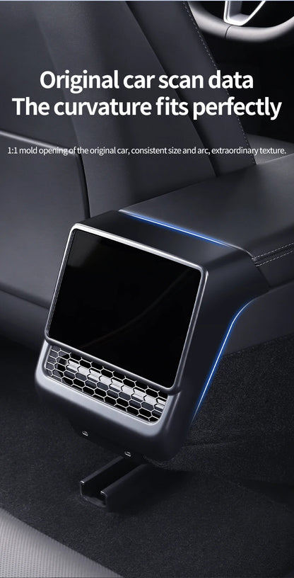 Tesla Model 3 Y Air Outlet Cover - Highland Juniper Rear Console Vent