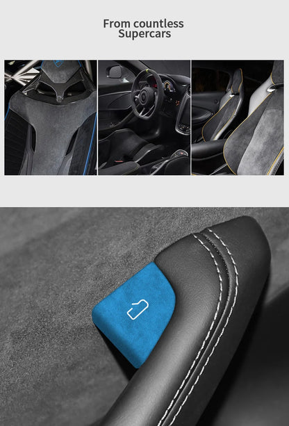 Tesla Model 3 Y Alcantara Door Switch Trim - 2024+ Cover