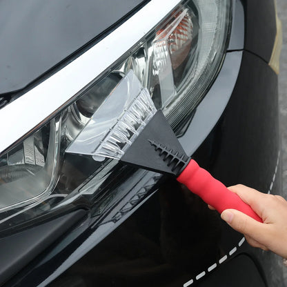 Car Ice Scraper Snow Remover - Windshield Ice Breaker Brush Tool