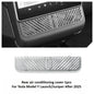 Tesla Model Y Juniper 2025+ Rear Air Conditioning Outlet Mesh Net - Under Seat AC Protection Cover