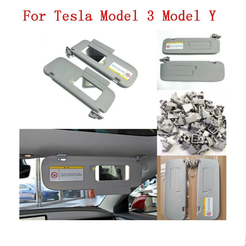 Tesla Model 3/Y Original Glass Sun Visor with Vanity Mirror