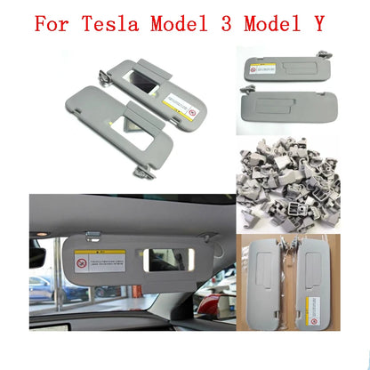 Tesla Model 3/Y Original Glass Sun Visor with Vanity Mirror