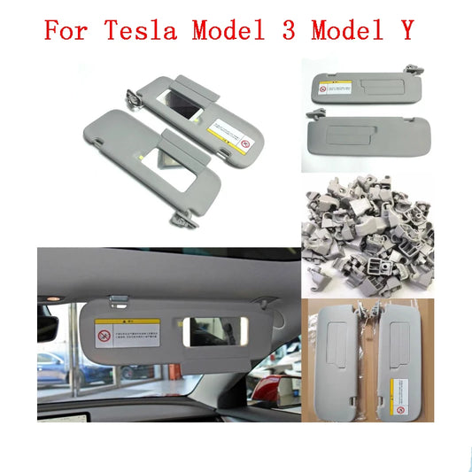 Tesla Model 3/Y Original Glass Sun Visor with Vanity Mirror