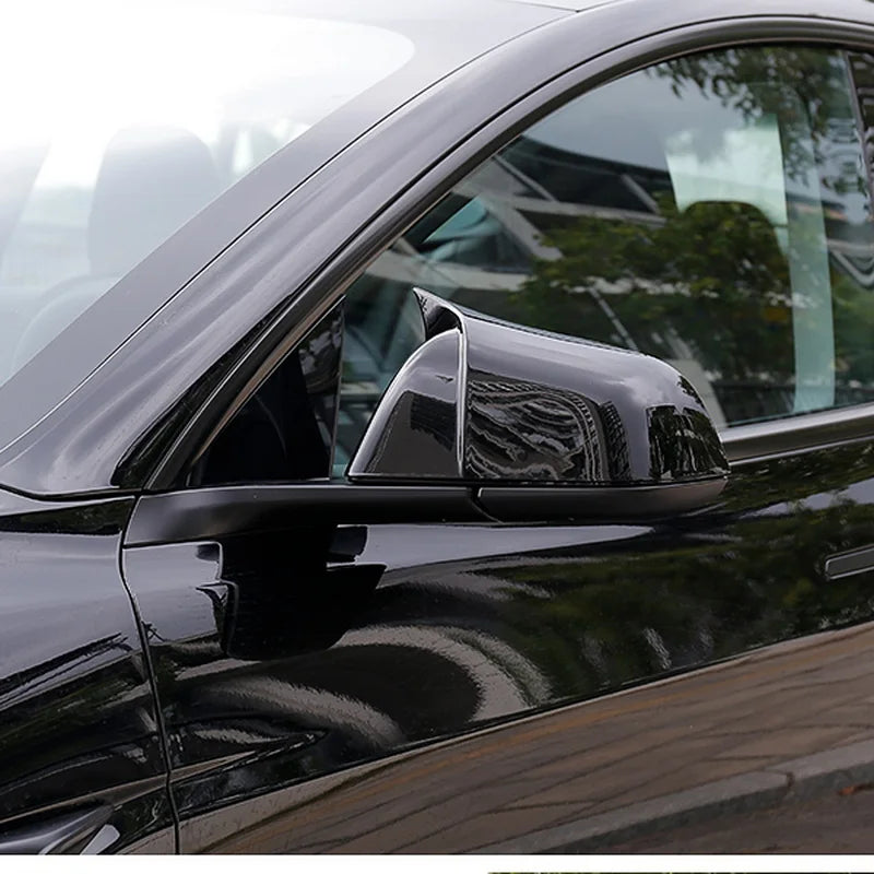 Tesla Model 3 Highland Y Mirror Covers - Carbon Fiber Caps
