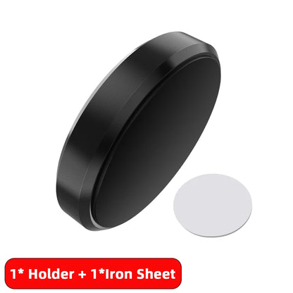 Universal Magnetic Phone Holder - Strong Car Dashboard Mount & Wall Mount Compatible with All Smartphones