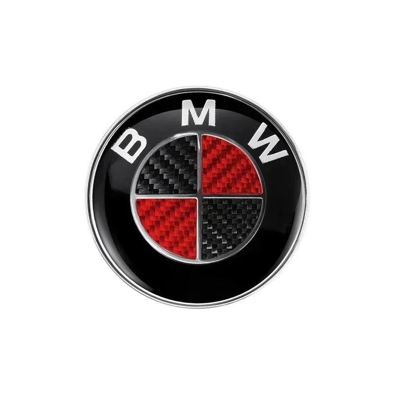 BMW Hood Emblem Badge 74mm/82mm - Front Rear Logo for All BMW Models
