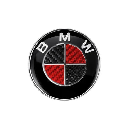 BMW Hood Emblem Badge 74mm/82mm - Front Rear Logo for All BMW Models