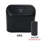 Car Trash Can with Lid - Leak-Proof Mini Waste Container with 300 Bags
