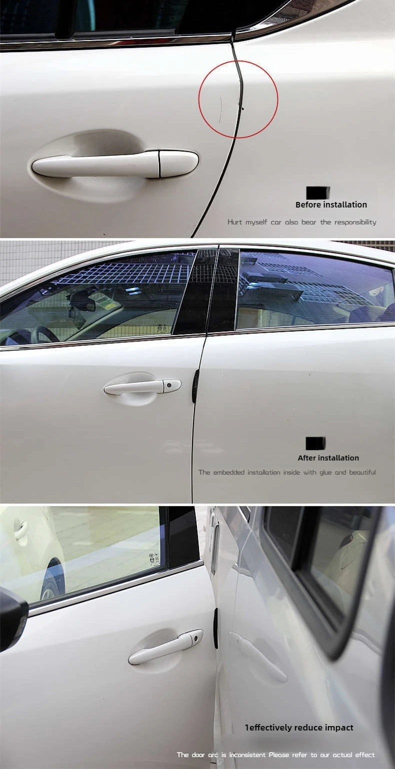 Car Door Edge Guards - Universal Protection Strip Scratch Protector