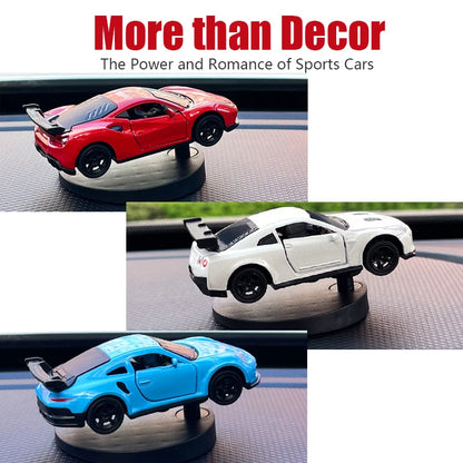 Drift Car Dashboard Toy Model - Swing Turning Sports Race Ornament