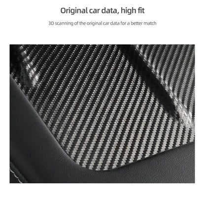 Tesla Model Y Model 3 Carbon Fiber Console - Wireless Charging