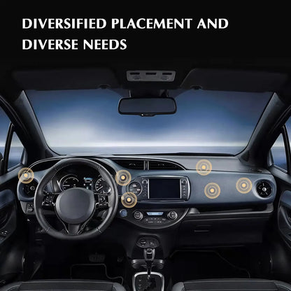 Magnetic Car Phone Holder - Universal Mount for iPhone Samsung GPS Support