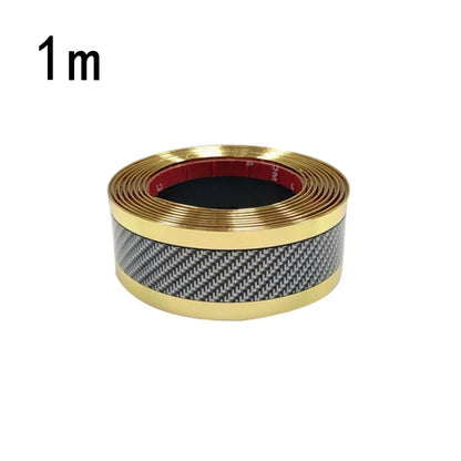 Car Door Sill Protector - Anti-Scratch Threshold Strip Carbon Fiber