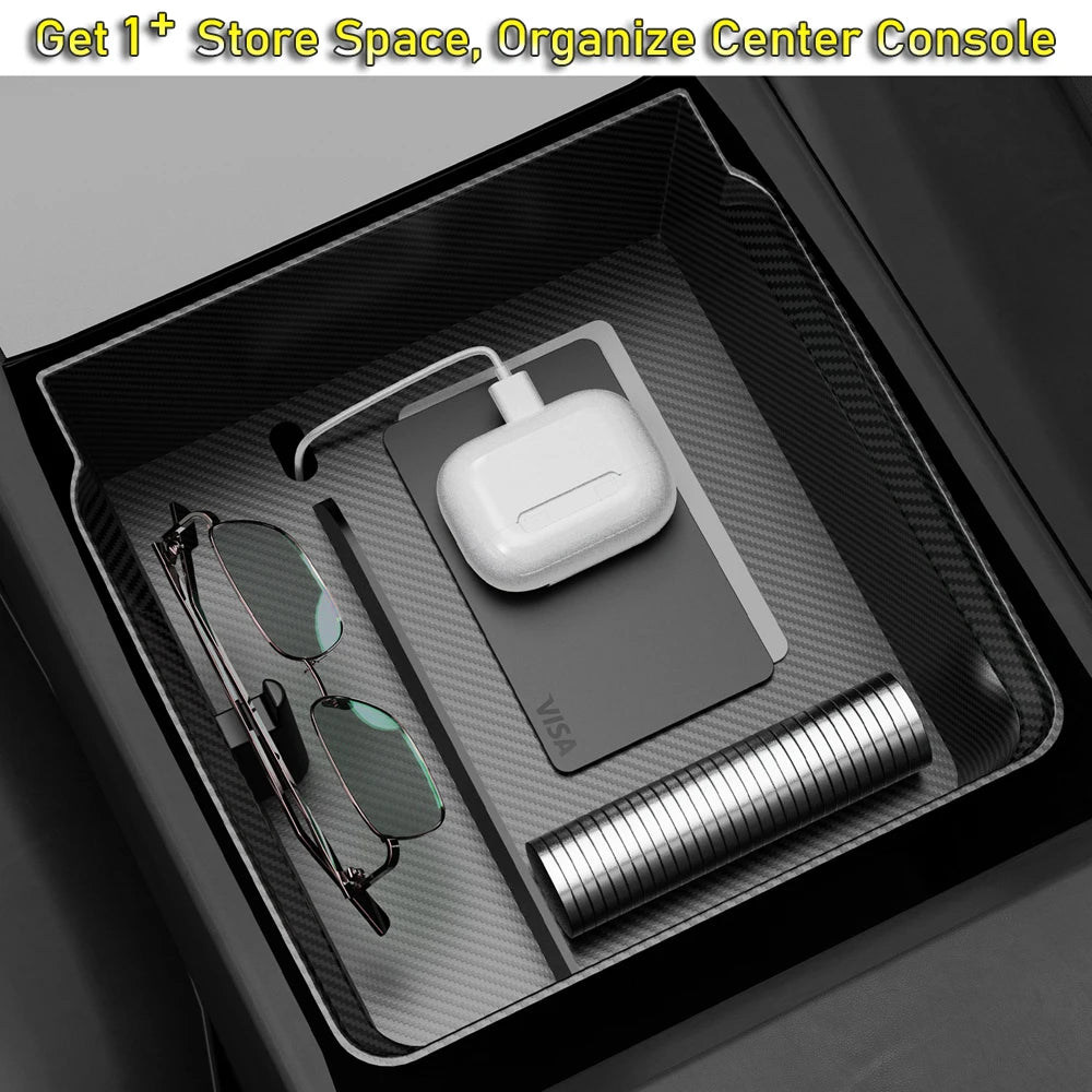 Tesla Model Y Juniper Model 3 Console Organizer - Storage Tray