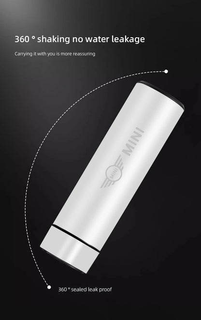 500ml Smart Thermos Bottle Mini Cooper Logo - JCW Works