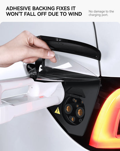 Tesla Model 3/Y Highland Juniper Charger Port Cover - Rainproof Dustproof Protection