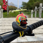 Car Duck Ornament Bicycle Horn - Squeeze Bell with Helmet Straps