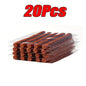 Car Tire Repair Tool Kit - 8 Piece Set with Rubber Strips